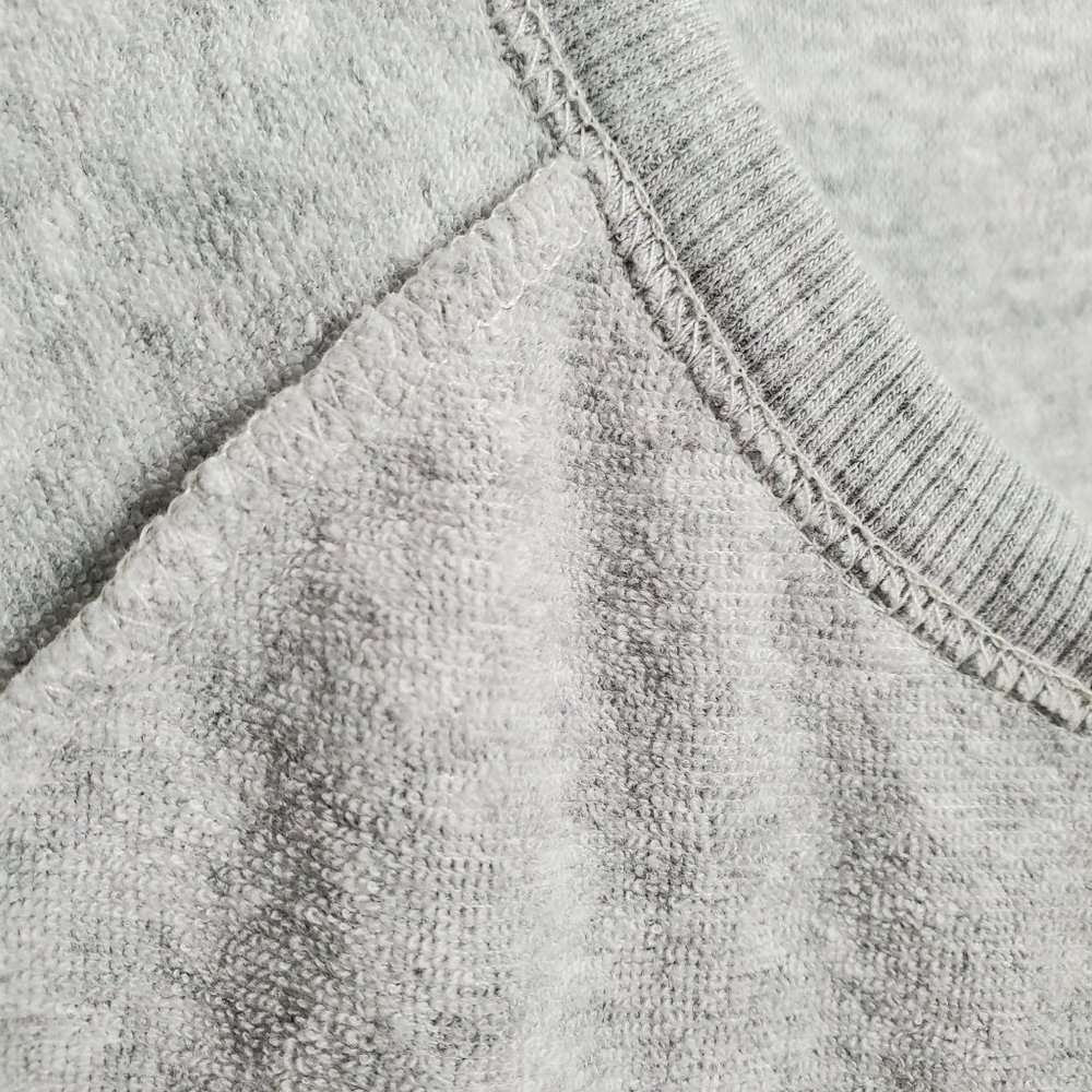 True Driving Mens XL Shirt Pullover Long Sleeve Lined Ribbed NYC Streetwear Gray - Picture 5 of 8